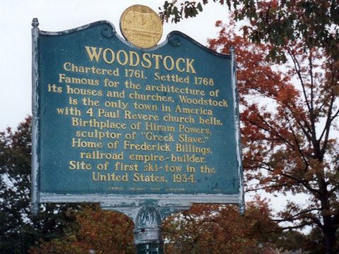 Famous Woodstock Sign Famous Woodstock Sign